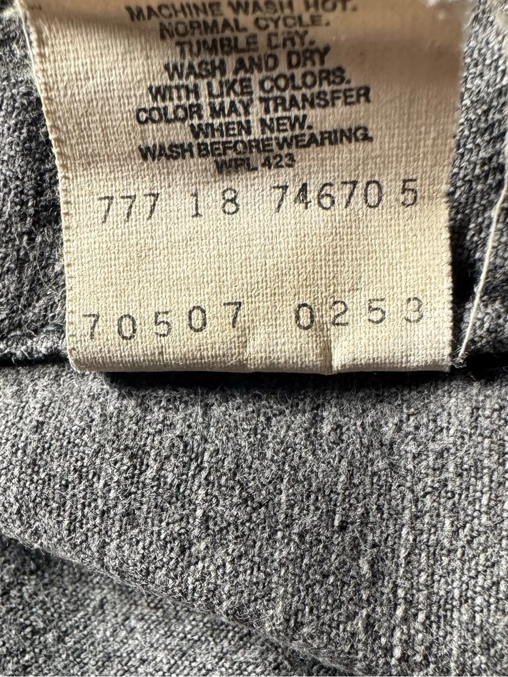 Levis vintage worn